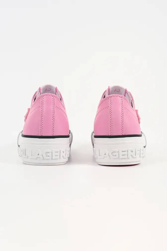 Cipők Karl Lagerfeld bőr sneaker KAMPUS MAX NFT KL60426.0LP rózsaszín