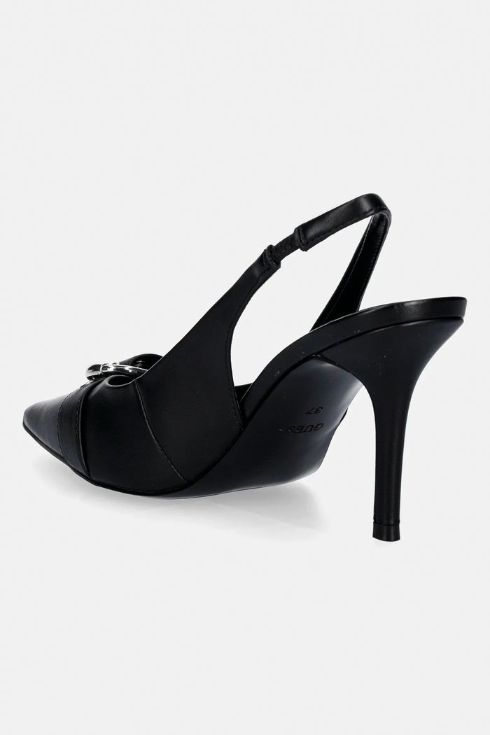 Încălțăminte Guess pantofi cu toc PRISSIE FLPPSE.ELE05.BLACK negru