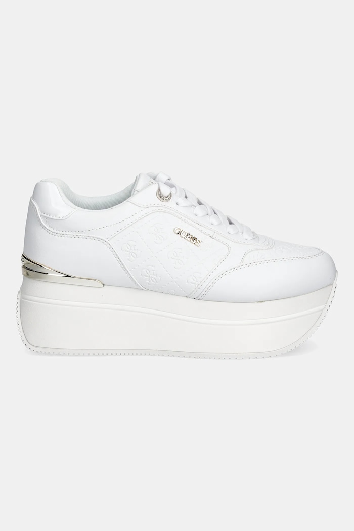 Guess sneakers CAMRIO10 FLPC10.FAL12.WHITE alb SS26
