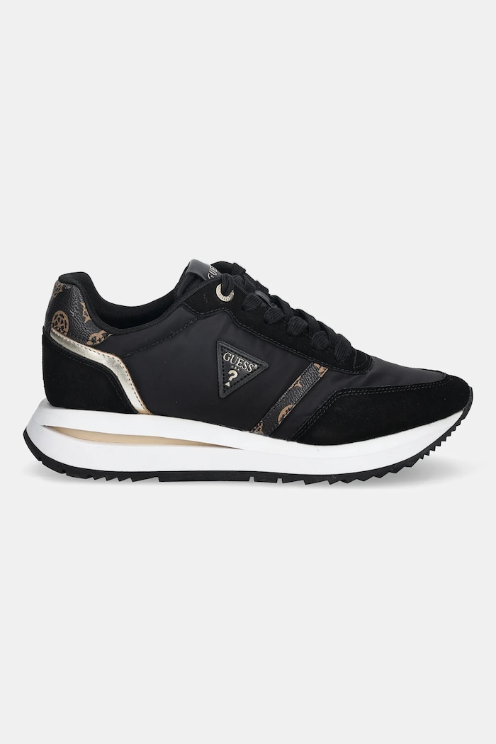 Guess sneakers EAGAR FLPEAG.FAL12.BLKBR negru SS26
