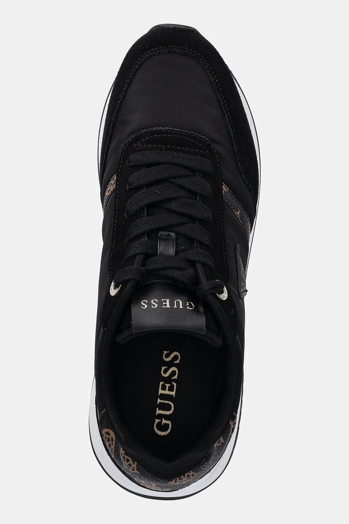 Guess sneakers EAGAR negru FLPEAG.FAL12.BLKBR