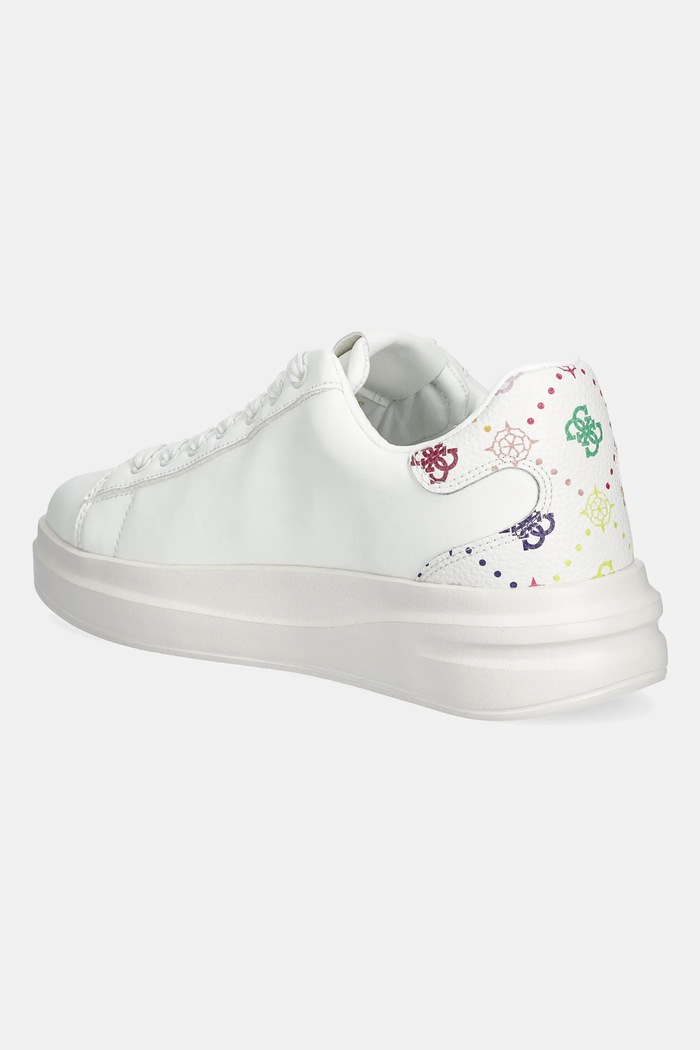 Încălțăminte Guess sneakers ELBINA11 FLPE11.LEA12.WHITE alb
