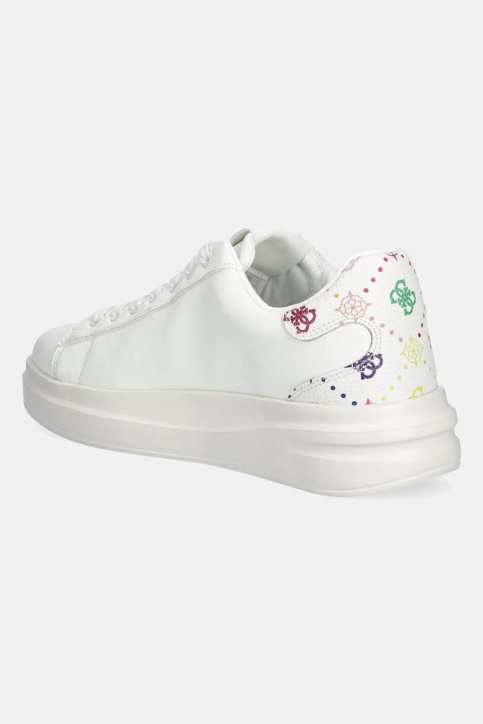 Încălțăminte Guess sneakers ELBINA11 FLPE11.LEA12.WHITE alb