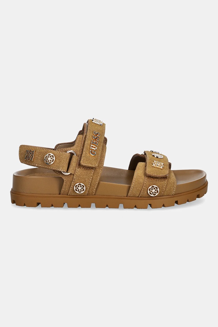Guess sandale FLORIZI FLPFLO.ESU03.BROWN maro SS26