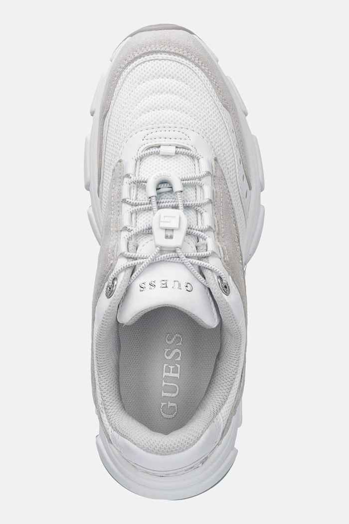 Tenisky Guess IMERI biela FLPIME.FAB12.WHITE