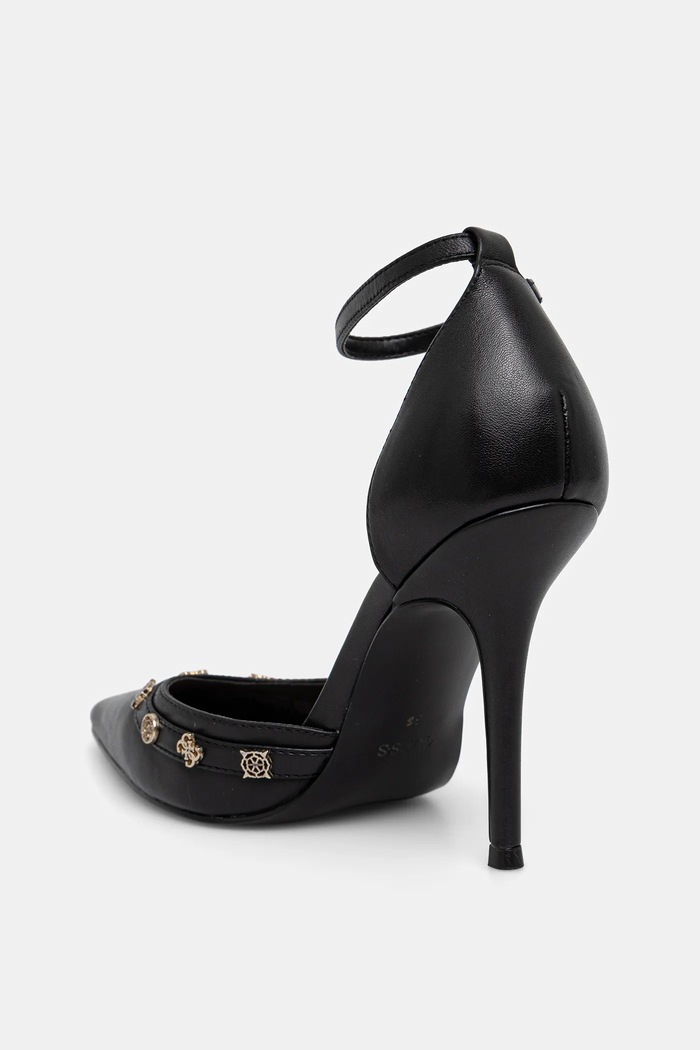 Obuv Lodičky Guess NANAE FLPNAA.LEA08.BLACK čierna