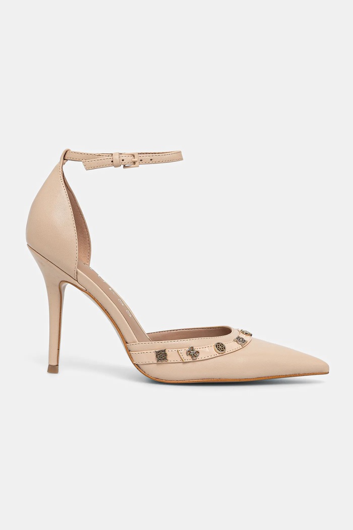 Lodičky Guess NANAE FLPNAA.LEA08.NUDE béžová SS26