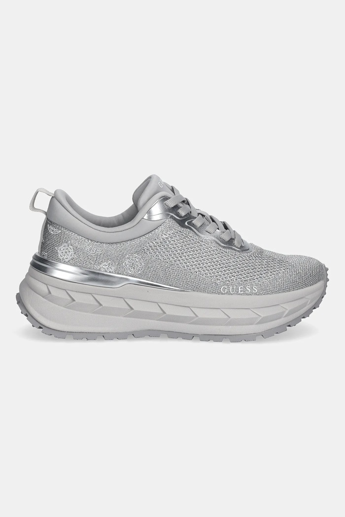 Tenisky Guess RUNIT3 FLPRN3.FAB12.SILVE stříbrná SS26