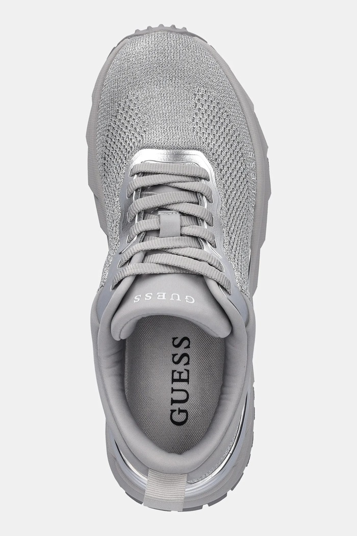 Tenisky Guess RUNIT3 stříbrná FLPRN3.FAB12.SILVE