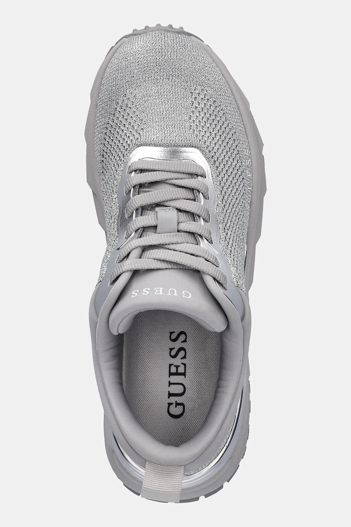 Tenisky Guess RUNIT3 stříbrná FLPRN3.FAB12.SILVE