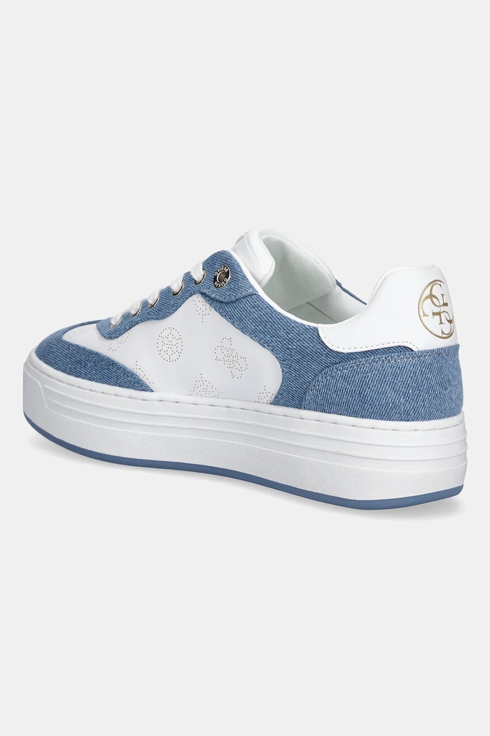 Obuća Tenisice Guess SWOLE4 FLPSW4.DEN12.BLUE plava