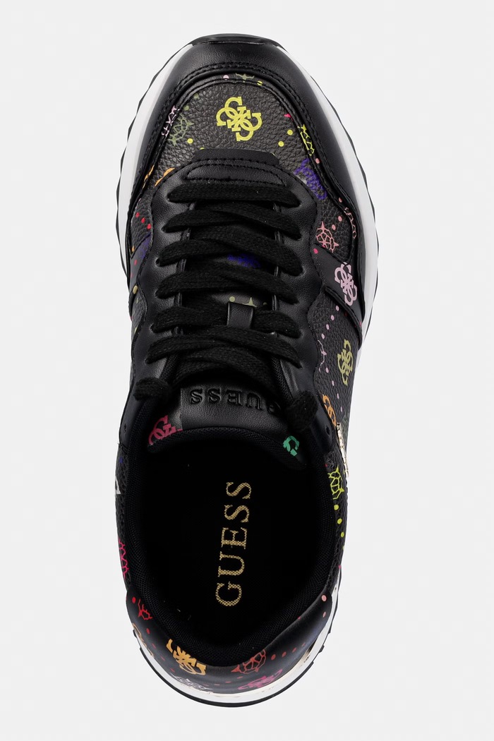 Guess sneakers VINSA4 negru FLPVN4.FAL12.BLKMU