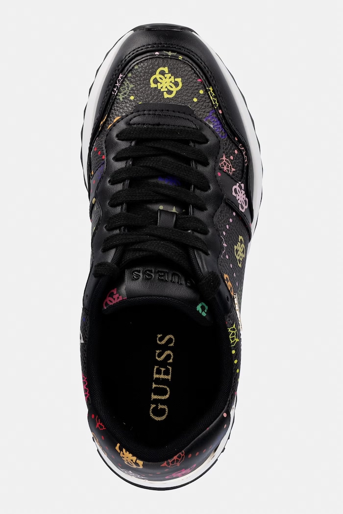 Guess sneakers VINSA4 negru FLPVN4.FAL12.BLKMU