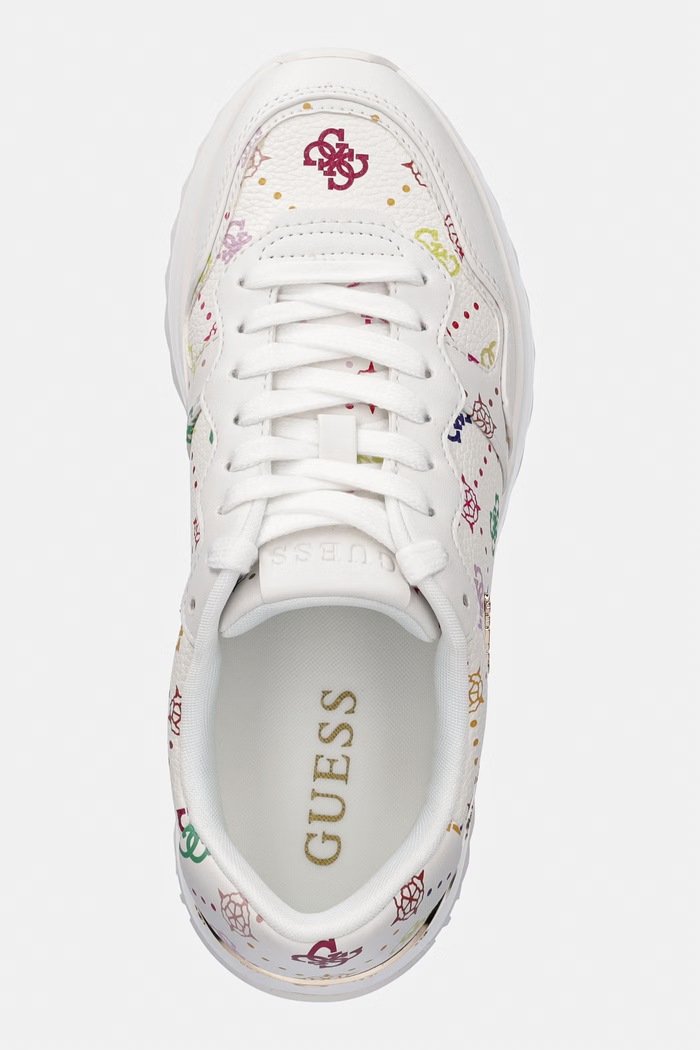 Tenisky Guess VINSA4 biela FLPVN4.FAL12.WHIMU