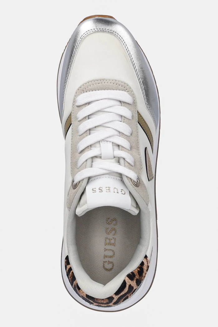 Кроссовки Guess EAGAR2 бежевый FLP2EG.PEL12.LEOPA