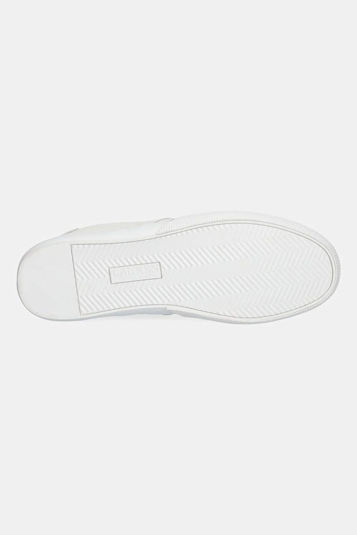 Lauren Ralph Lauren sneakersy skórzane Braylee 802982970001.100 biały