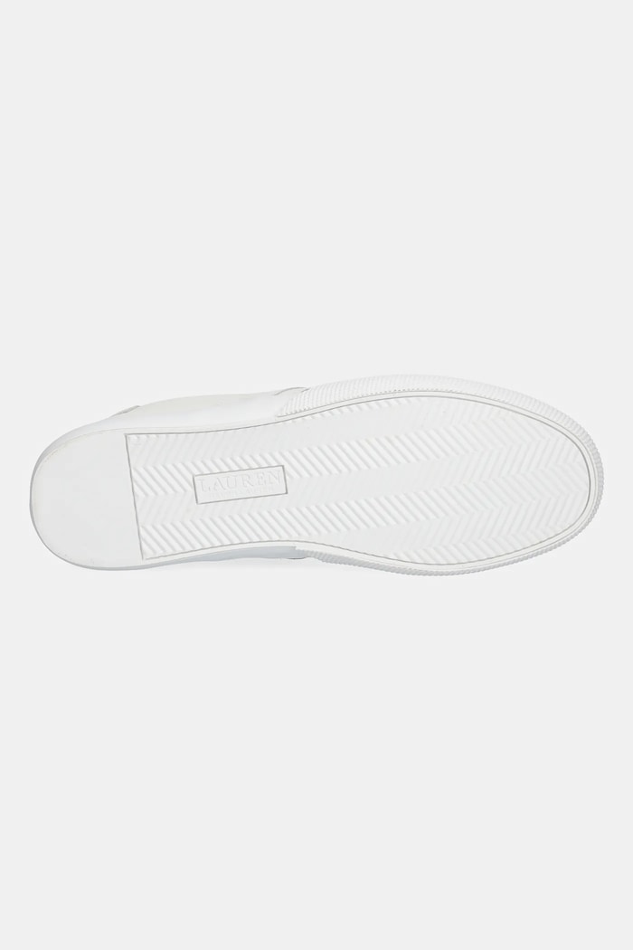 Lauren Ralph Lauren sneakersy skórzane Braylee 802982970001.100 biały