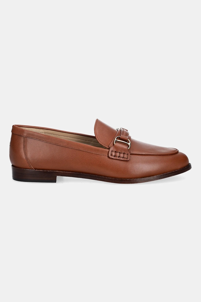 Lauren Ralph Lauren bőr mokaszin Tasha Loafer 802P02121002.200 barna SS26