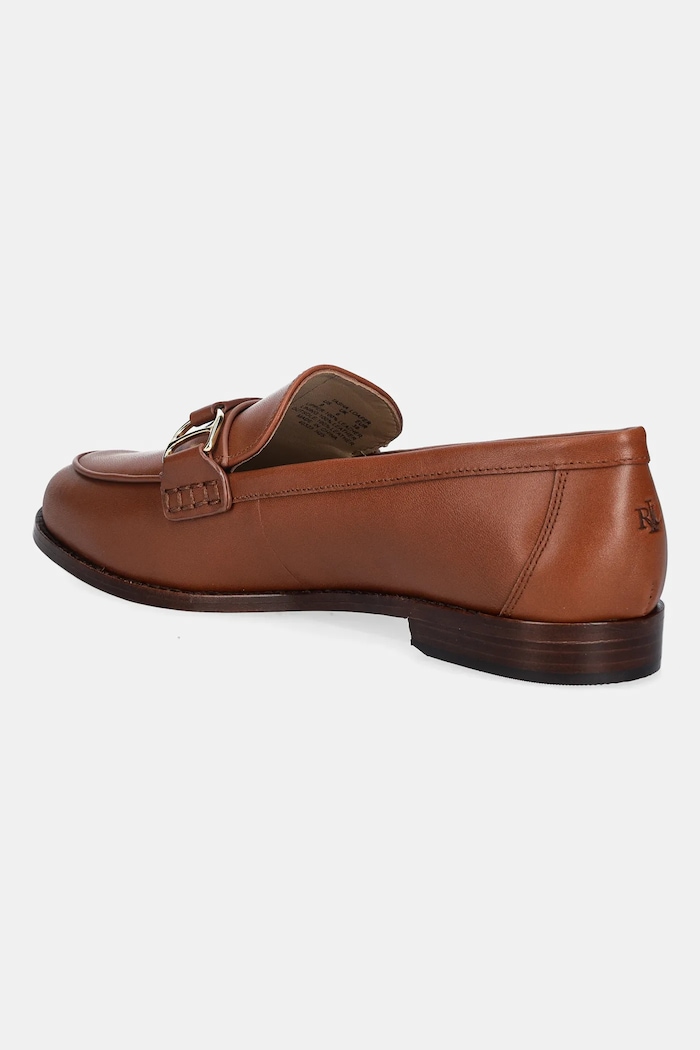 Cipők Lauren Ralph Lauren bőr mokaszin Tasha Loafer 802P02121002.200 barna