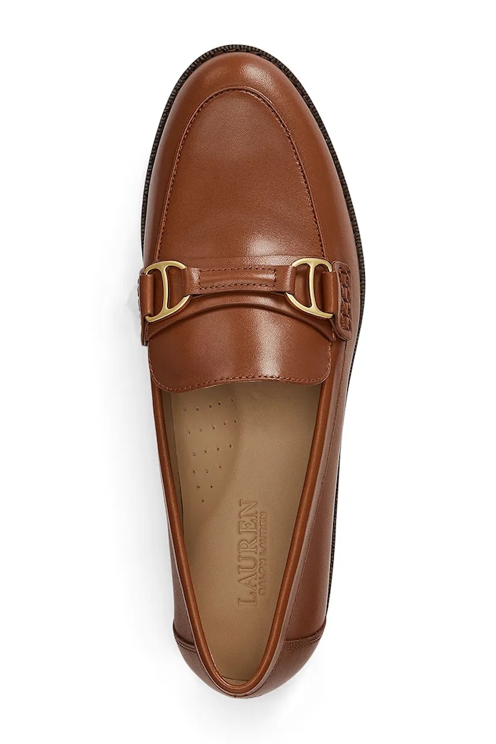 Obuv Kožené mokasíny Lauren Ralph Lauren Tasha Loafer 802P02121002.200 hnedá