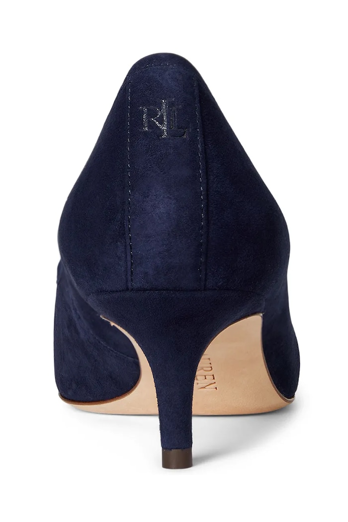 Semišové lodičky Lauren Ralph Lauren Adrienne Klt tmavomodrá 802P04172004.410