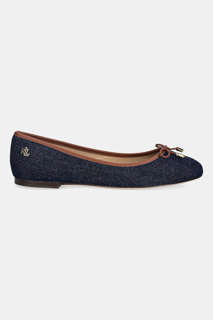 Baleríny Lauren Ralph Lauren Jayna 802P04386001.400 tmavomodrá SS26
