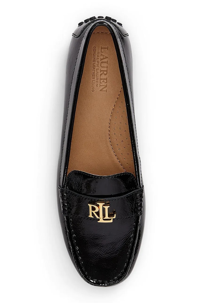 Obuv Kožené mokasíny Lauren Ralph Lauren Barnsbury 802P04390001.001 čierna