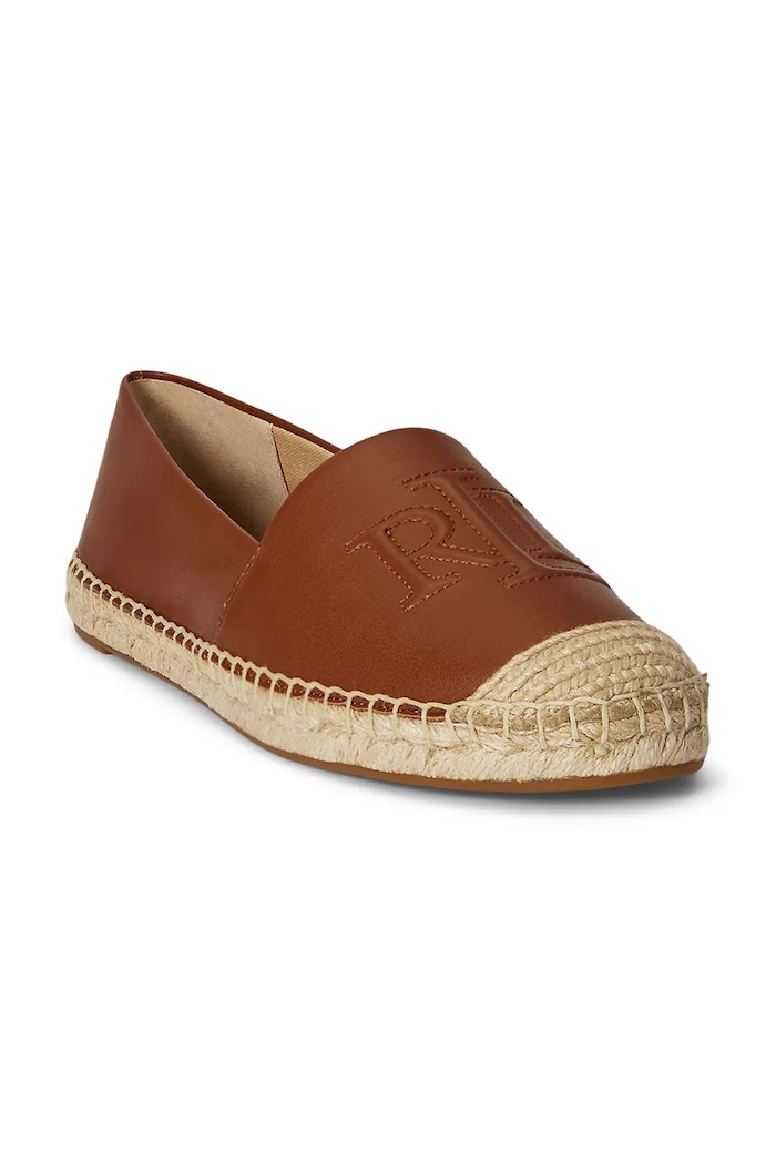 Lauren Ralph Lauren espadrile de piele Cameryn Lg 2 802P04415003.200 maro SS26