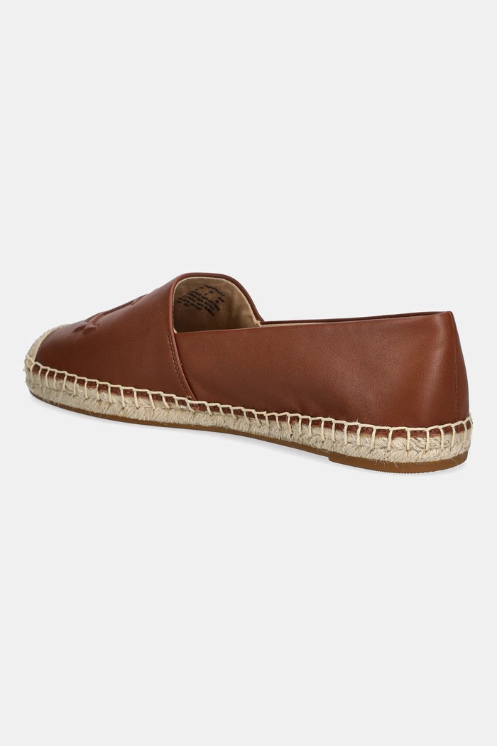 Boty Kožené espadrilky Lauren Ralph Lauren Cameryn Lg 2 802P04415003.200 hnědá