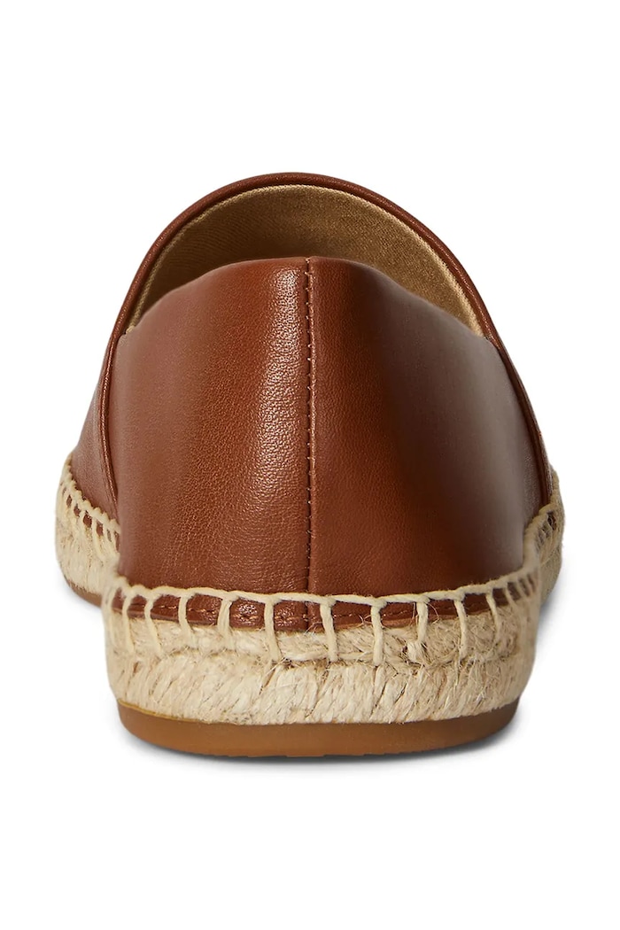 Lauren Ralph Lauren espadrile de piele Cameryn Lg 2 maro 802P04415003.200