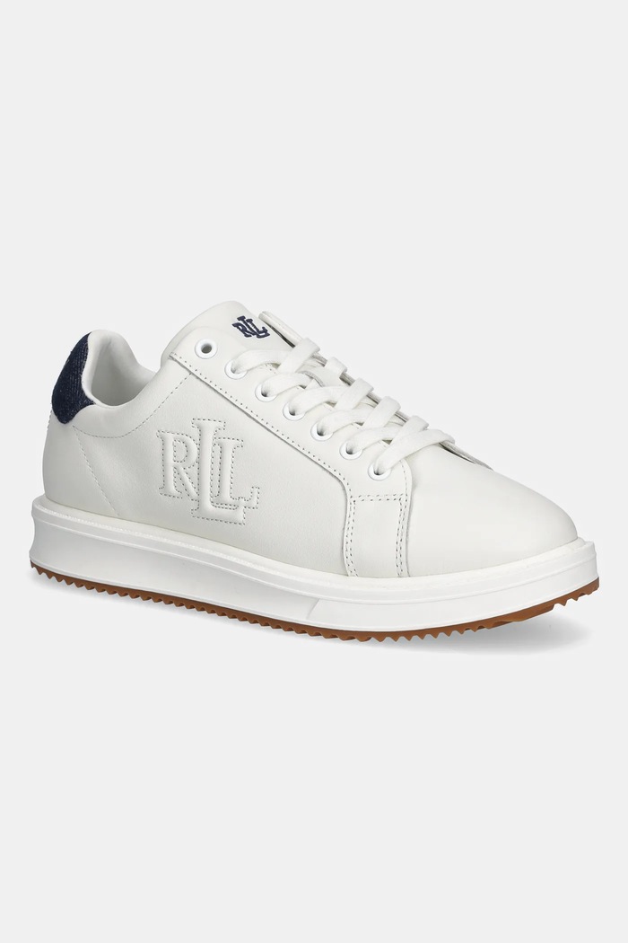 Lauren Ralph Lauren sportcipő Ainsley nappa bőr fehér 802P04425001.100