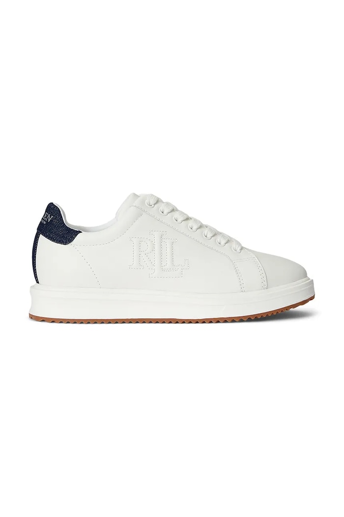 Lauren Ralph Lauren sneakers Ainsley textil alb 802P04425001.100