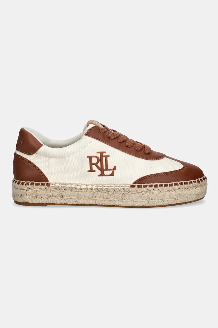 Tenisky Lauren Ralph Lauren Luize Sneaker 802P04428003.101 hnědá SS26