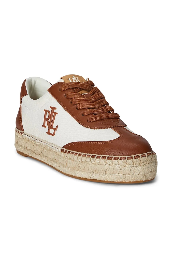 Tenisky Lauren Ralph Lauren Luize Sneaker 802P04428003.101 hnedá SS26