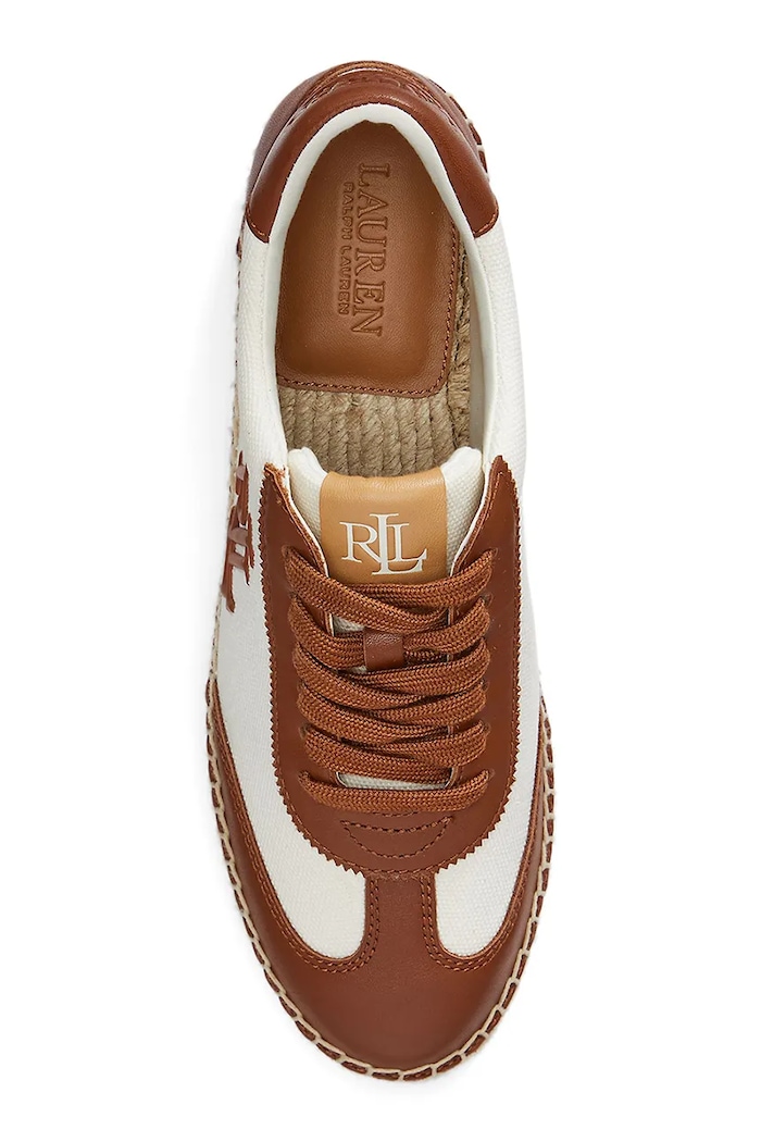 Obuv Tenisky Lauren Ralph Lauren Luize Sneaker 802P04428003.101 hnedá
