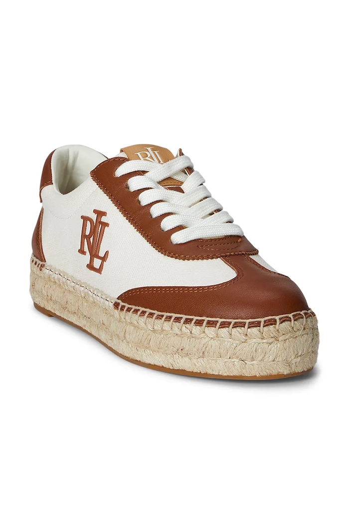 Tenisky Lauren Ralph Lauren Luize Sneaker 802P04428003.101 hnedá