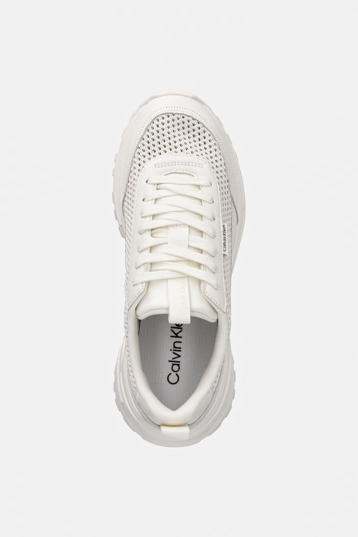 Calvin Klein HIKE RUNNER LUP LIN MESH tenisky dámske béžová HW0HW03000