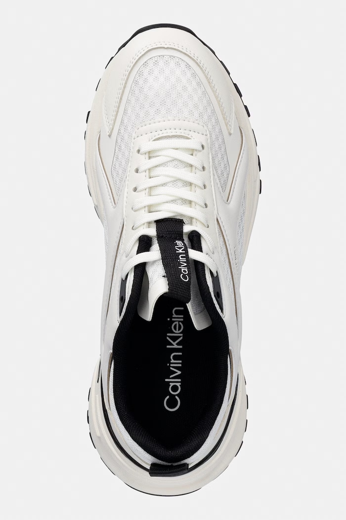 Calvin Klein HIKE RUN CKSTRIPE MESH sneakers pentru femei alb HW0HW03002