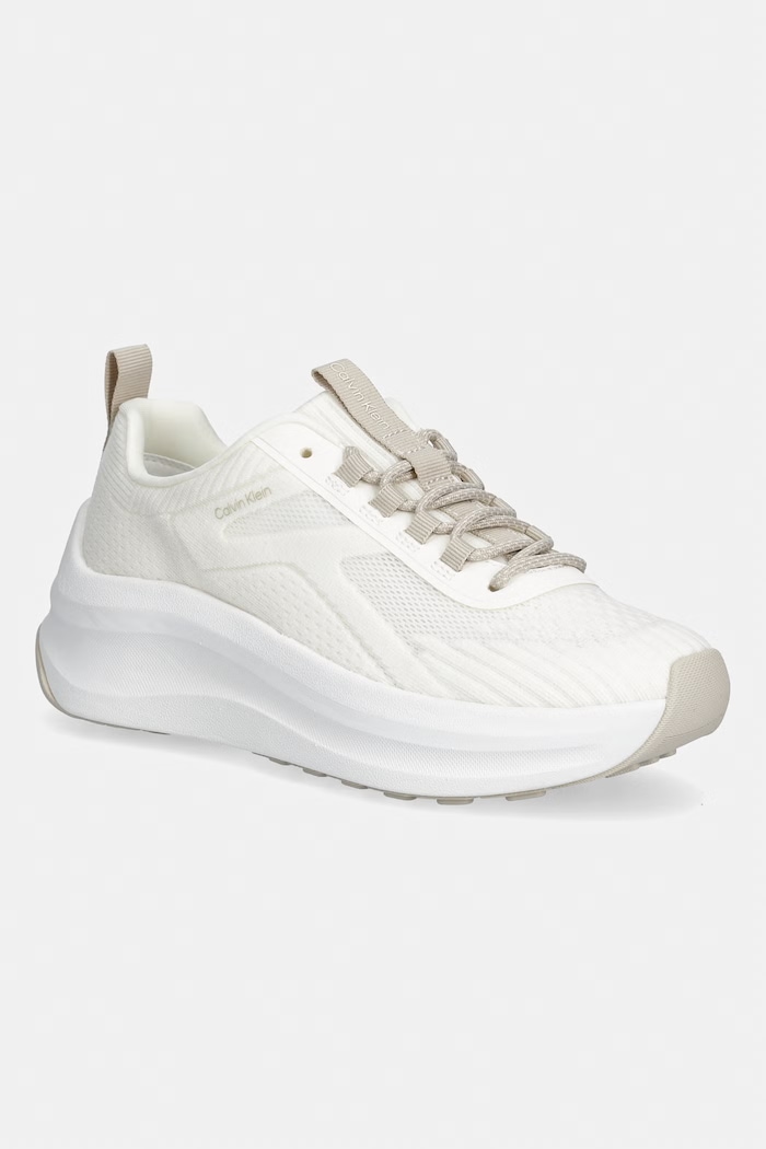 Calvin Klein CHUNKY RUN CKSTRIPE LUP SP KN sneakers pentru femei bej HW0HW03006