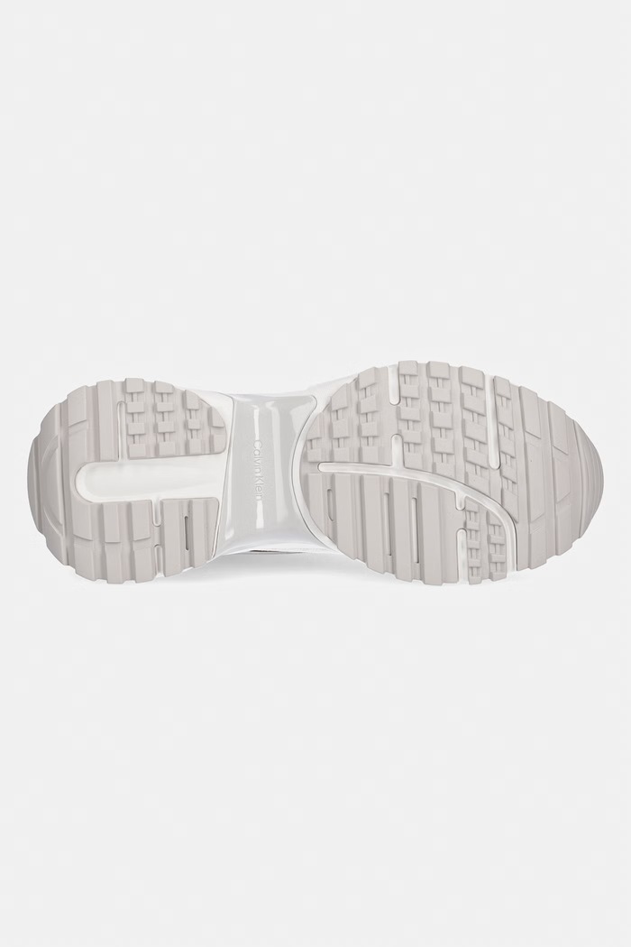Calvin Klein HIKE RUN CKSTRIPE MESH MET sneakers pentru femei HW0HW03140 alb