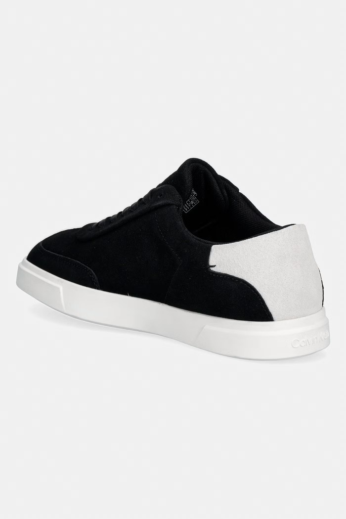 Obuv Calvin Klein LOW PRO CUPS WT SUEDE MG tenisky dámske HW0HW03144 čierna