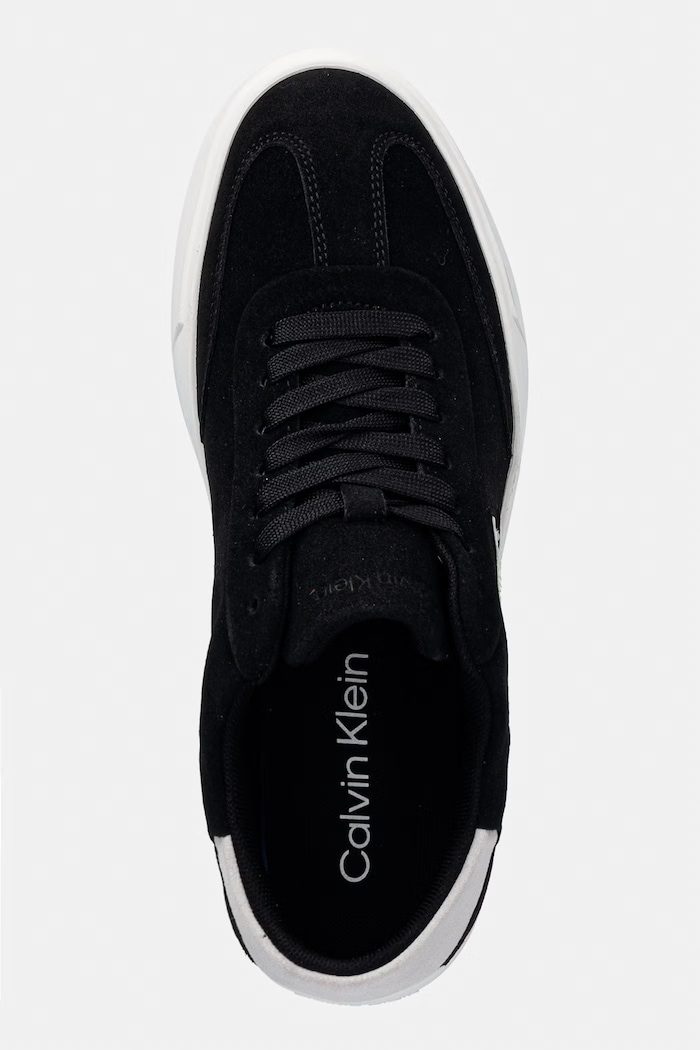 Calvin Klein LOW PRO CUPS WT SUEDE MG tenisky dámske čierna HW0HW03144