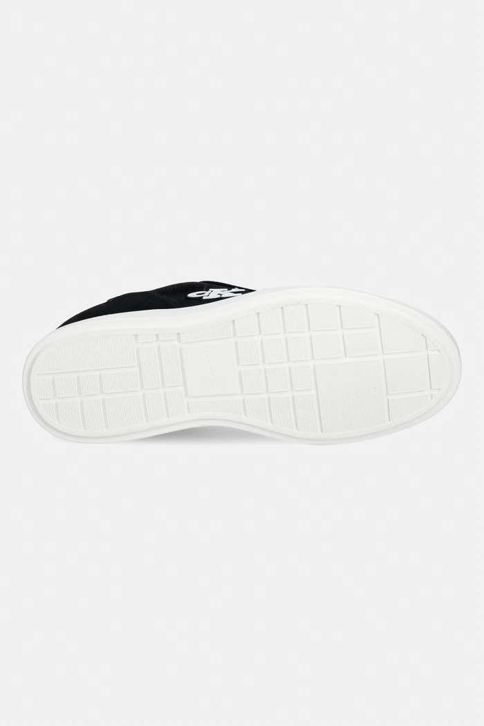 Calvin Klein LOW PRO CUPS WT SUEDE MG tenisky dámske HW0HW03144 čierna