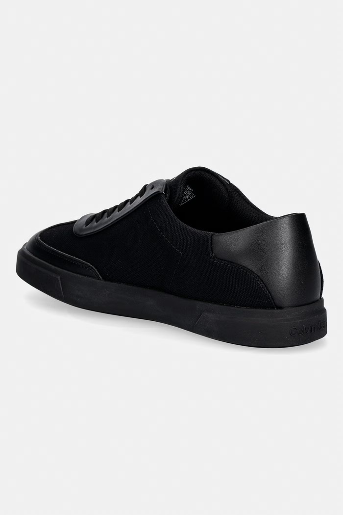 Obuv Calvin Klein LOW PRO CUPS WT CANV MG tenisky dámske HW0HW03145 čierna