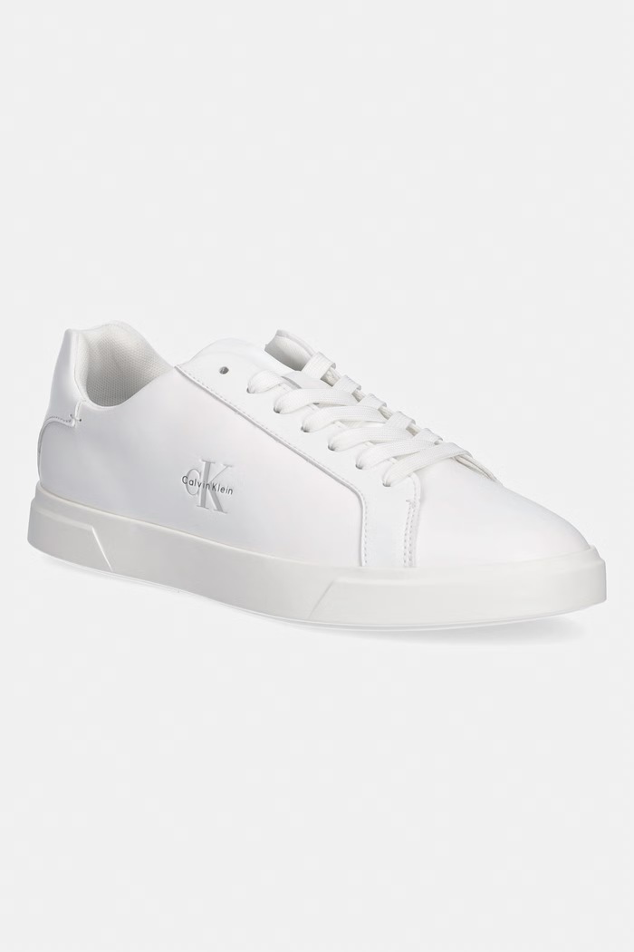 Calvin Klein LOW PRO CUPS LTH ML dámske tenisky biela HW0HW03146