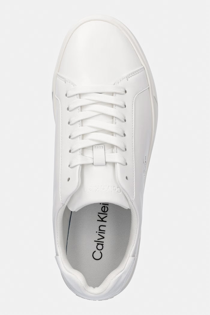Calvin Klein LOW PRO CUPS LTH ML dámske tenisky biela HW0HW03146