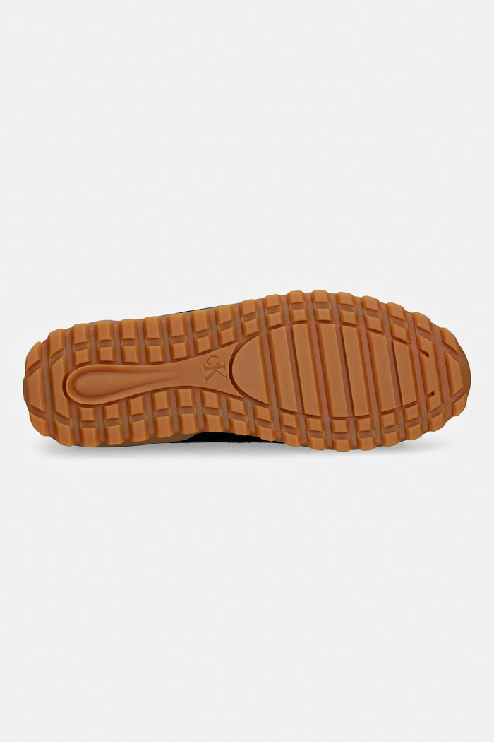 Calvin Klein LOW PROFILE RUN MG SUE DB LACES dámske tenisky HW0HW03150 čierna