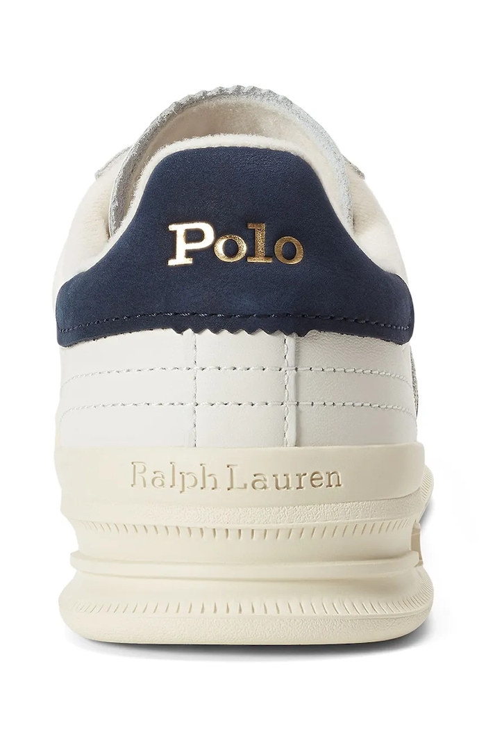 Кожаные кроссовки Polo Ralph Lauren Heritage Aera белый 804936609001