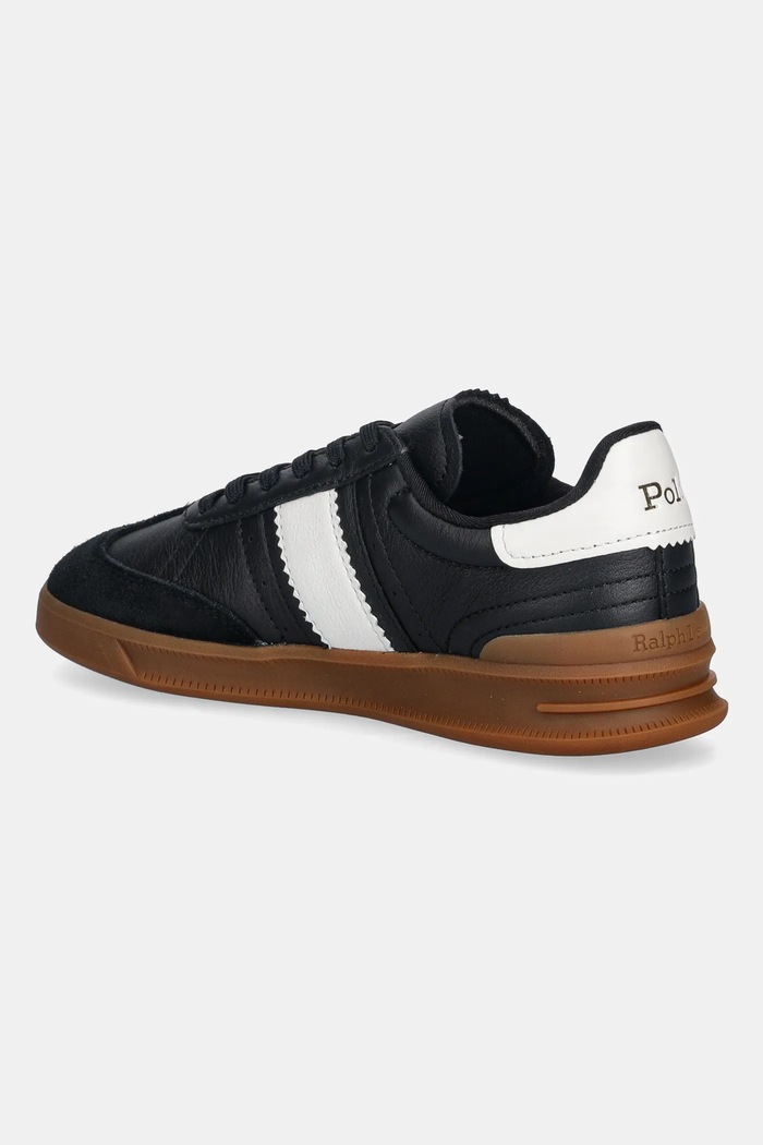 Boty Kožené tenisky Polo Ralph Lauren Heritage Aera 804956688008.001 černá