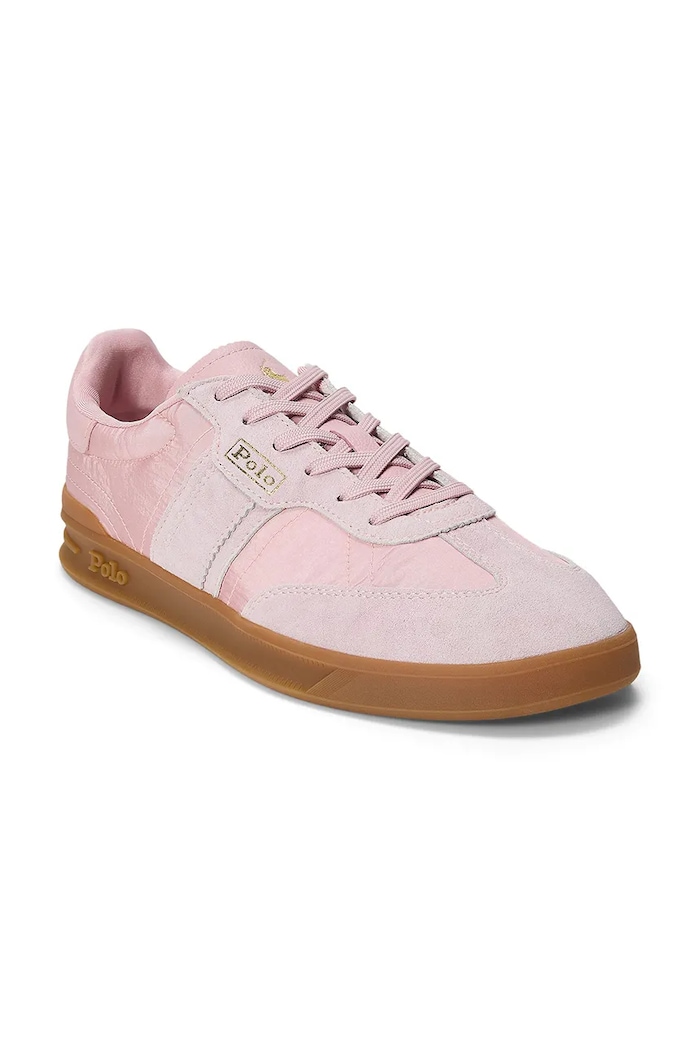 Polo Ralph Lauren Heritage Aera tenisky dámske 804P04919002.400 ružová SS26